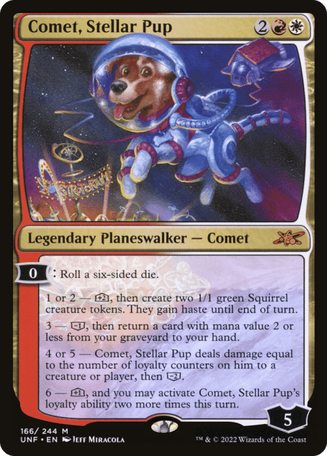 Comet, Stellar Pup (166) — Unfinity