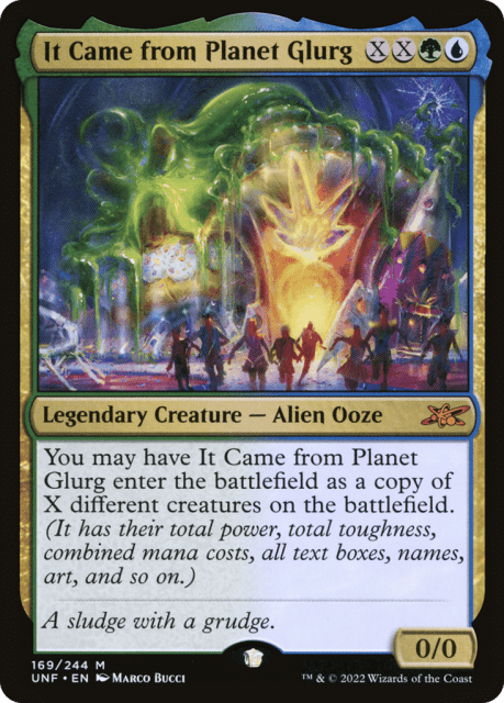 It Came from Planet Glurg (169) — Unfinity