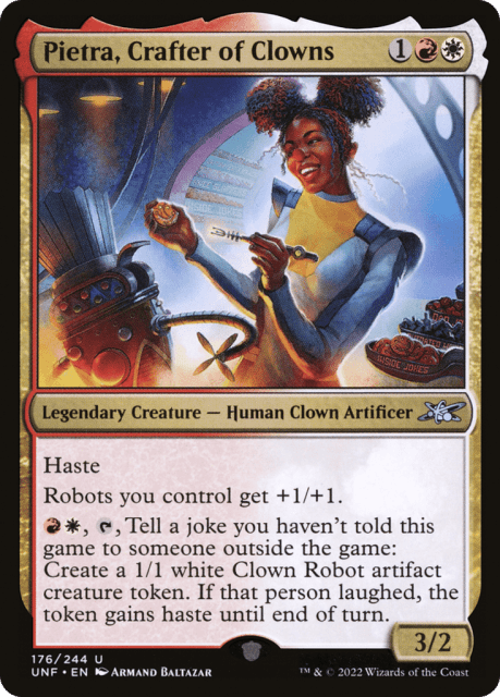 Pietra, Crafter of Clowns (176) — Unfinity
