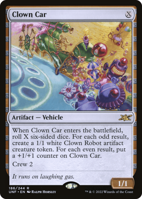 Clown Car (186) — Unfinity