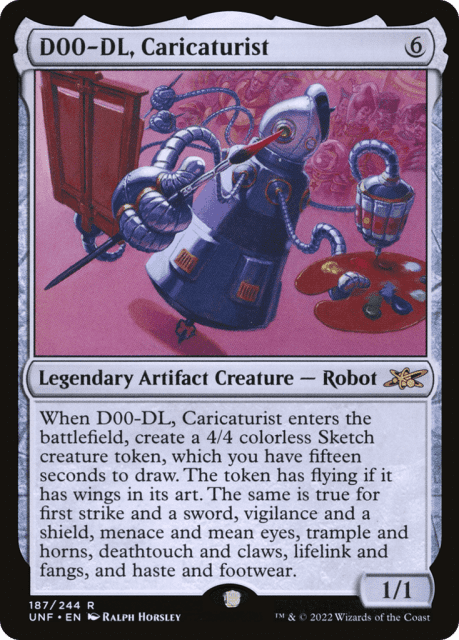 D00-DL, Caricaturist (187) — Unfinity