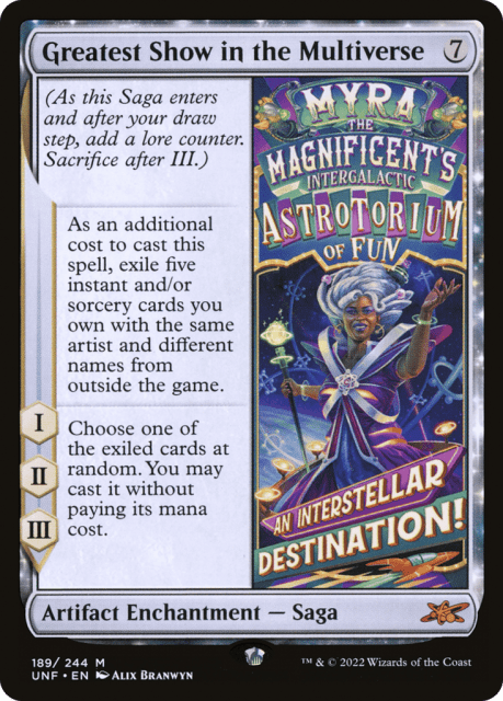 Greatest Show in the Multiverse (189) — Unfinity