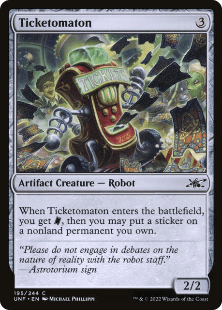 Ticketomaton (195) — Unfinity