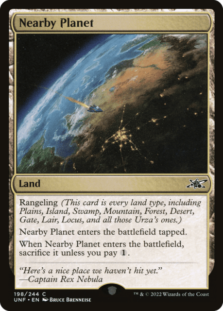 Nearby Planet (198) — Unfinity