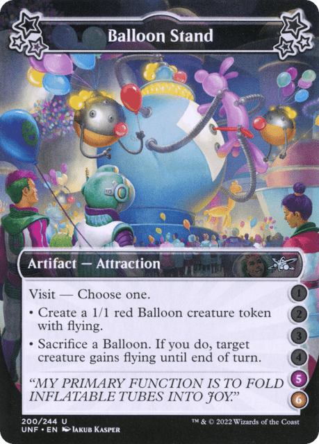 Balloon Stand (200d) — Unfinity