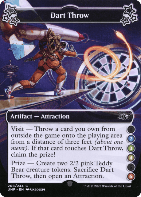 Dart Throw (208a) — Unfinity