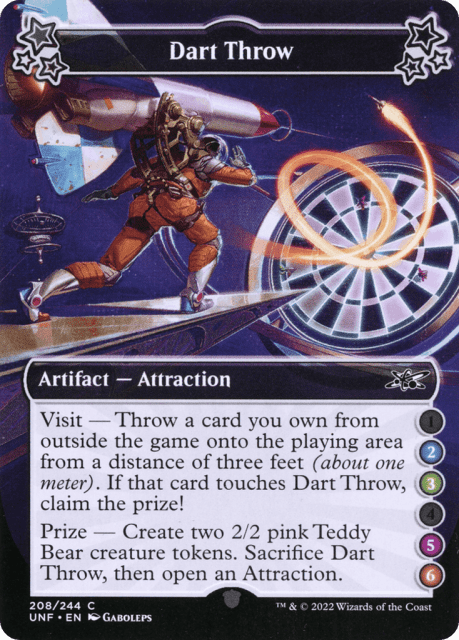 Dart Throw (208b) — Unfinity