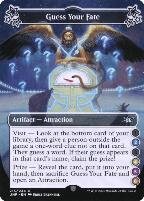 Guess Your Fate (215c) — Unfinity