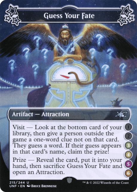 Guess Your Fate (215d) — Unfinity