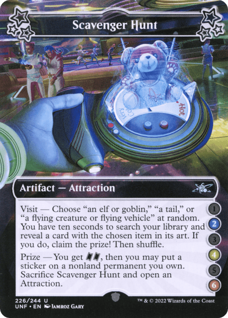 Scavenger Hunt (226b) — Unfinity