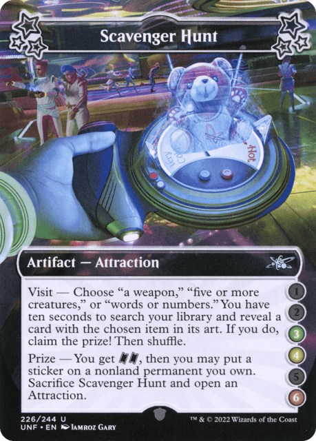 Scavenger Hunt (226d) — Unfinity