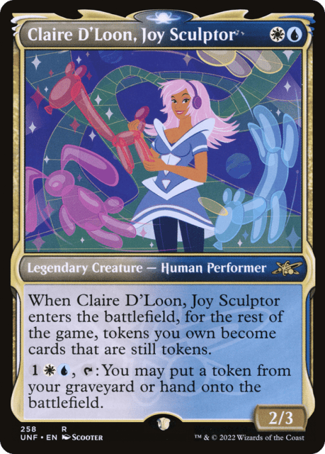 Claire D'Loon, Joy Sculptor (258) — Unfinity