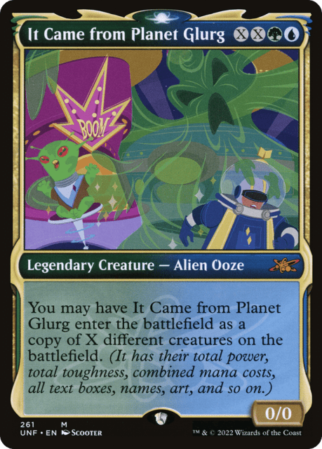 It Came from Planet Glurg (261) — Unfinity