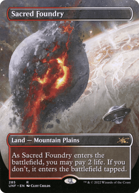 Sacred Foundry (285) — Unfinity