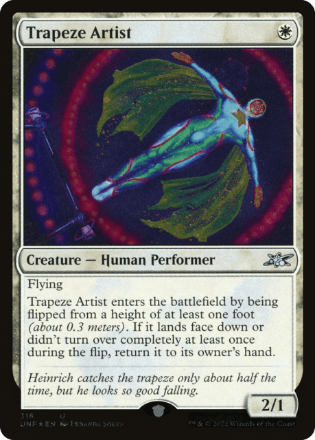 Trapeze Artist (318) — Unfinity