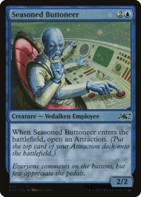 Seasoned Buttoneer (344) — Unfinity