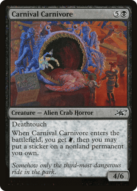 Carnival Carnivore (354) — Unfinity