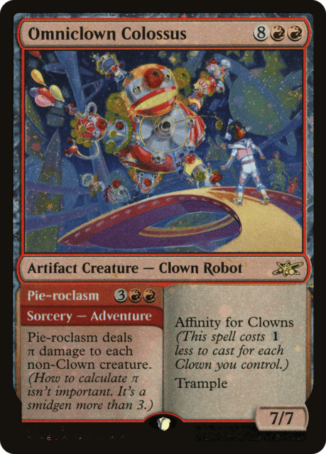 Omniclown Colossus // Pie-roclasm (402) — Unfinity