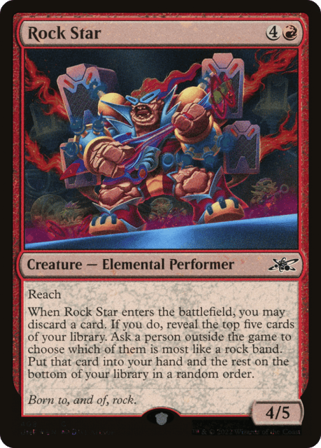Rock Star (408) — Unfinity