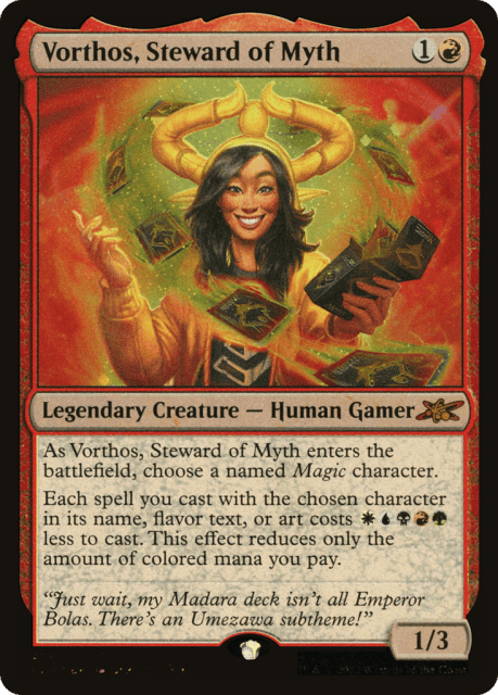 Vorthos, Steward of Myth (412) — Unfinity