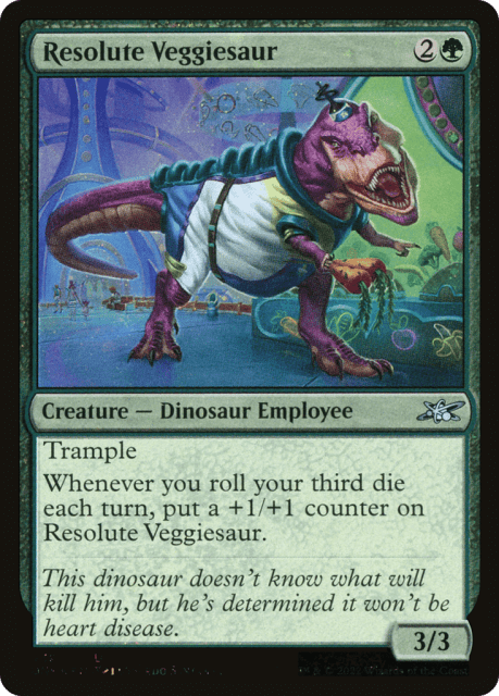 Resolute Veggiesaur (439) — Unfinity
