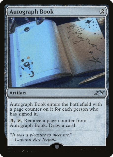 Autograph Book (469) — Unfinity