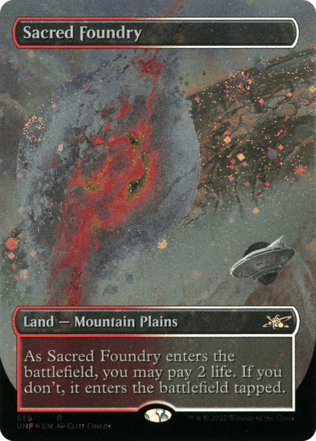 Sacred Foundry (536) — Unfinity