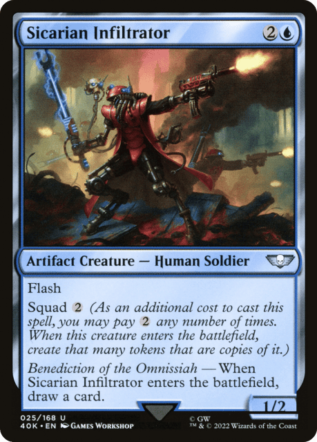 Sicarian Infiltrator (25) — Warhammer 40,000 Commander