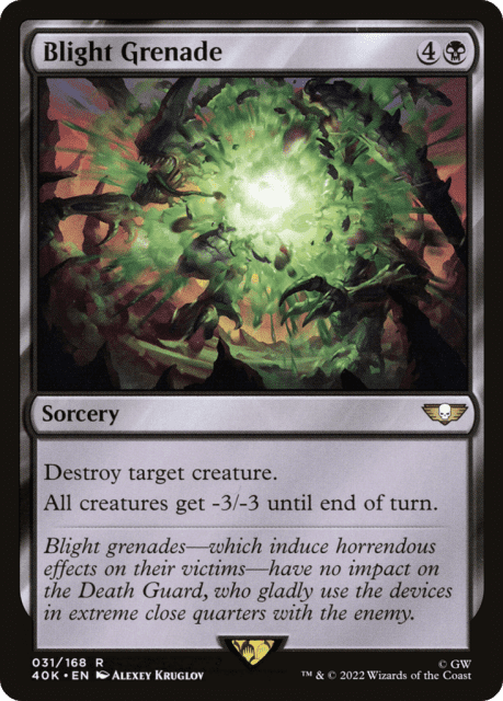 Blight Grenade (31) — Warhammer 40,000 Commander