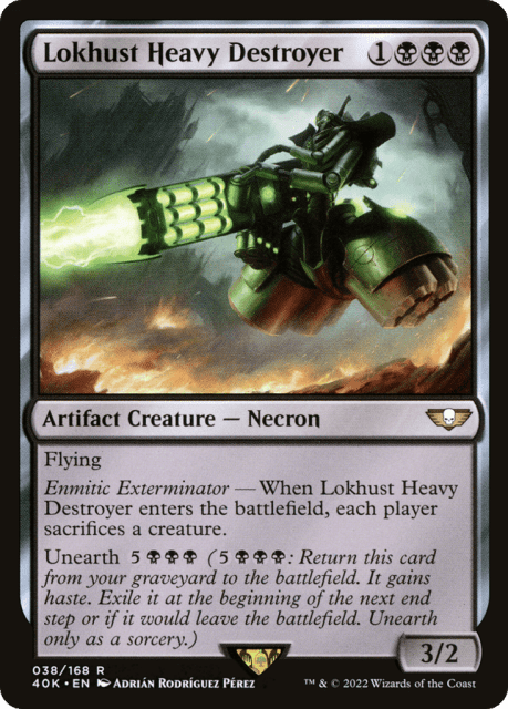 Lokhust Heavy Destroyer (38) — Warhammer 40,000 Commander