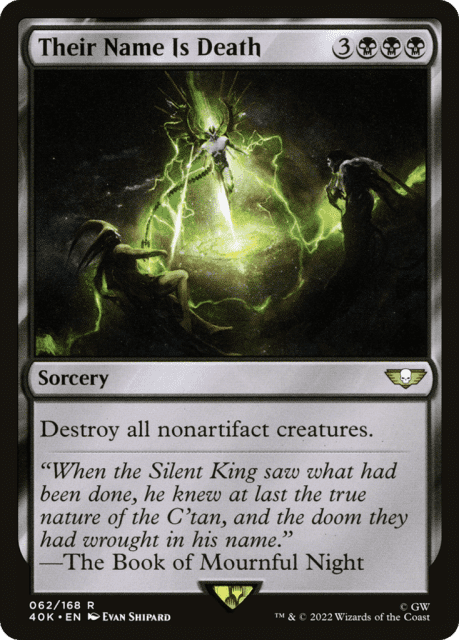 Their Name Is Death (62) — Warhammer 40,000 Commander