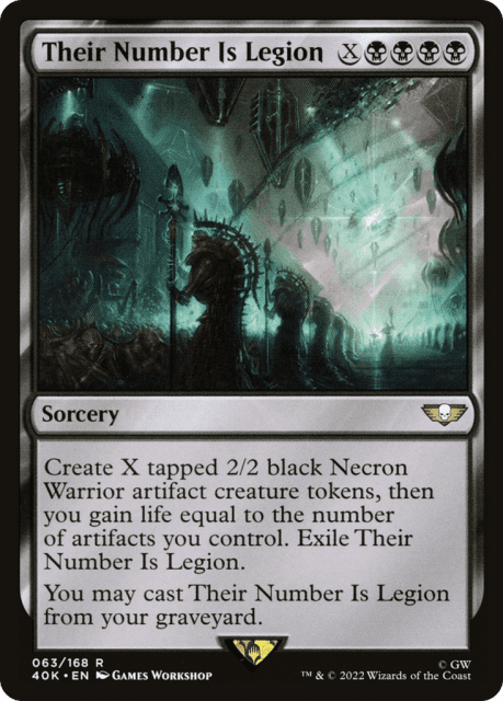 Their Number Is Legion (63) — Warhammer 40,000 Commander