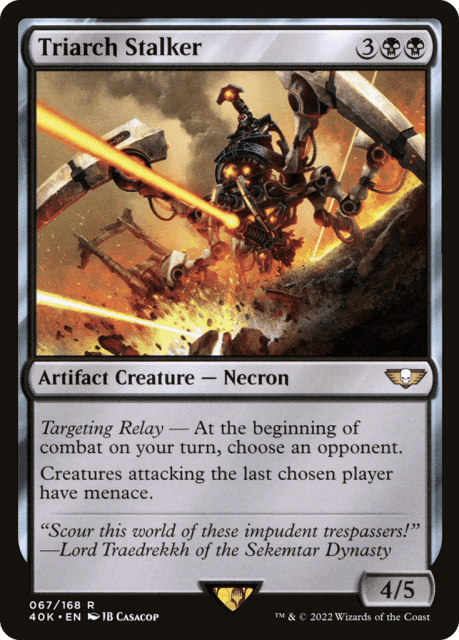 Triarch Stalker (67) — Warhammer 40,000 Commander