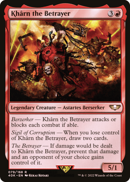 Khârn the Betrayer (79) — Warhammer 40,000 Commander