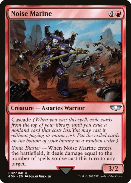 Noise Marine (82) — Warhammer 40,000 Commander