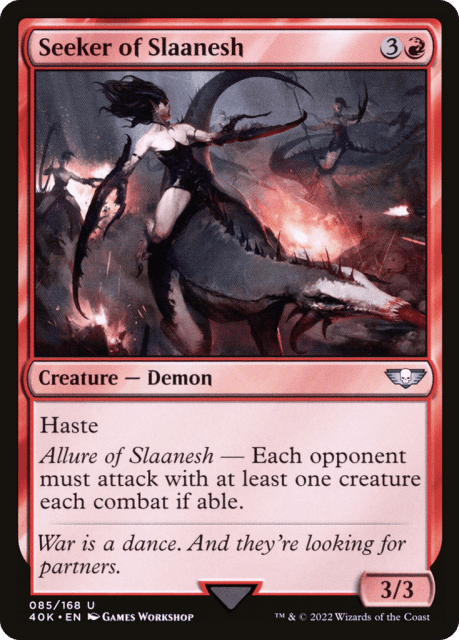 Seeker of Slaanesh (85) — Warhammer 40,000 Commander
