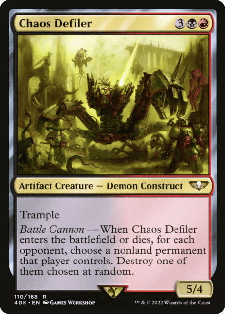 Chaos Defiler (110) — Warhammer 40,000 Commander
