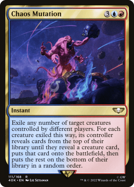 Chaos Mutation (111) — Warhammer 40,000 Commander