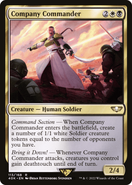 Company Commander (113) — Warhammer 40,000 Commander