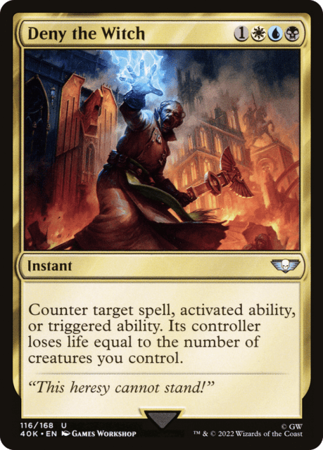 Deny the Witch (116) — Warhammer 40,000 Commander
