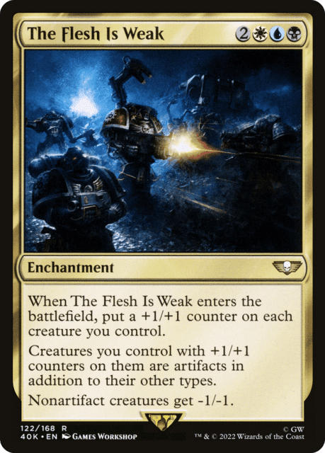 The Flesh Is Weak (122) — Warhammer 40,000 Commander
