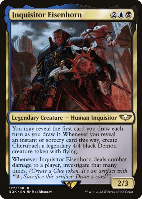 Inquisitor Eisenhorn (127) — Warhammer 40,000 Commander