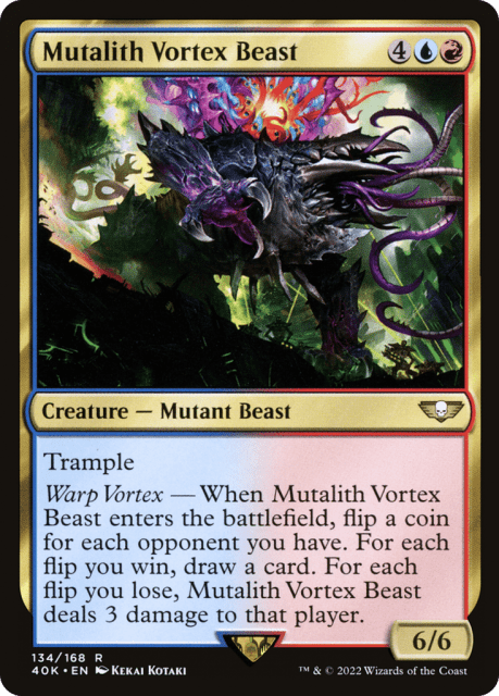 Mutalith Vortex Beast (134) — Warhammer 40,000 Commander