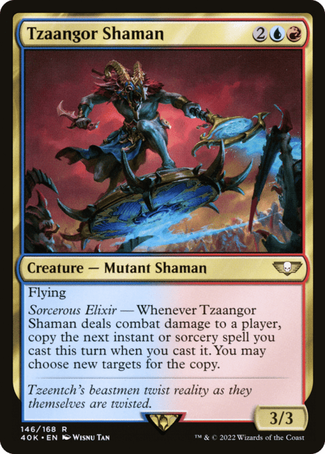 Tzaangor Shaman (146) — Warhammer 40,000 Commander