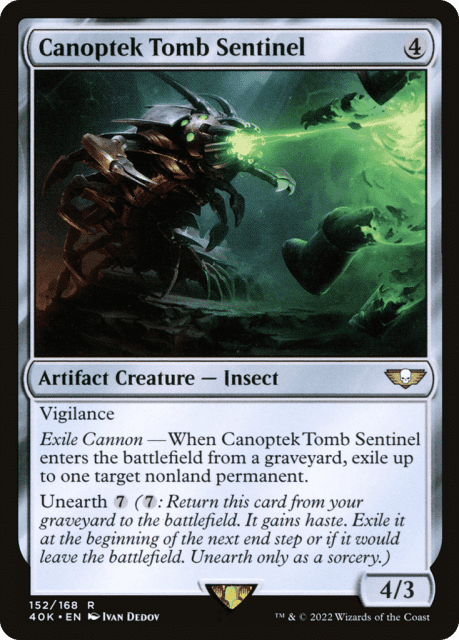 Canoptek Tomb Sentinel (152) — Warhammer 40,000 Commander