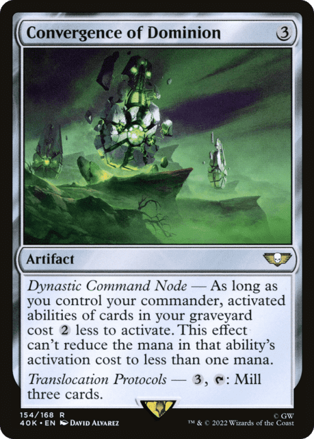 Convergence of Dominion (154) — Warhammer 40,000 Commander