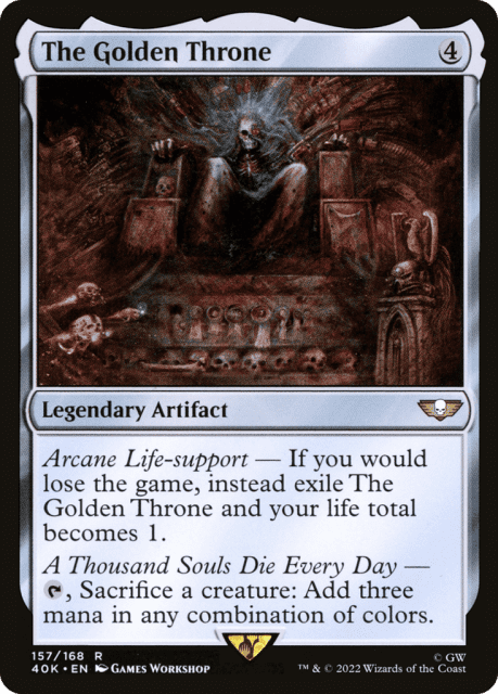 The Golden Throne (157) — Warhammer 40,000 Commander