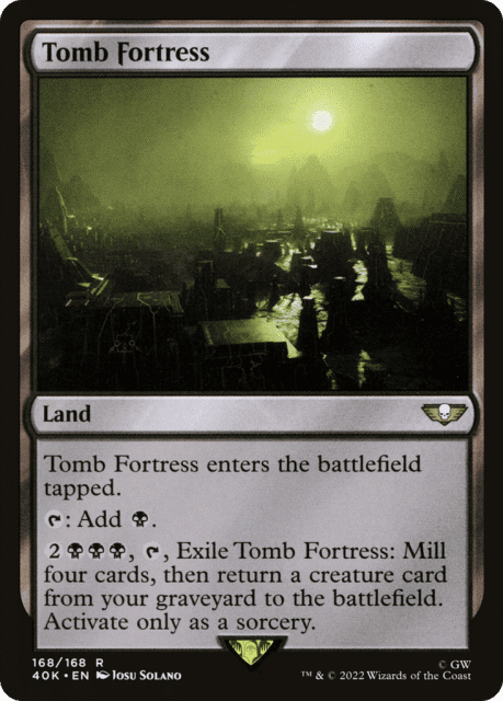 Tomb Fortress (168) — Warhammer 40,000 Commander