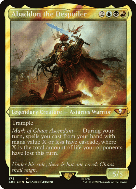 Abaddon the Despoiler (178) — Warhammer 40,000 Commander
