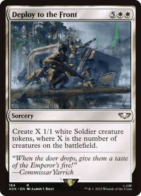 Deploy to the Front (184) — Warhammer 40,000 Commander